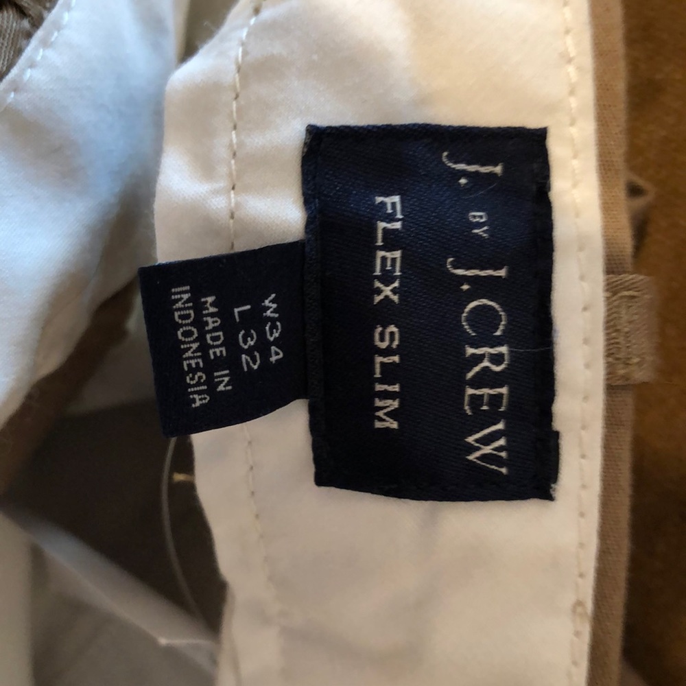 J. Crew SLIM FLEX khakis. NWT, Light Weight!
